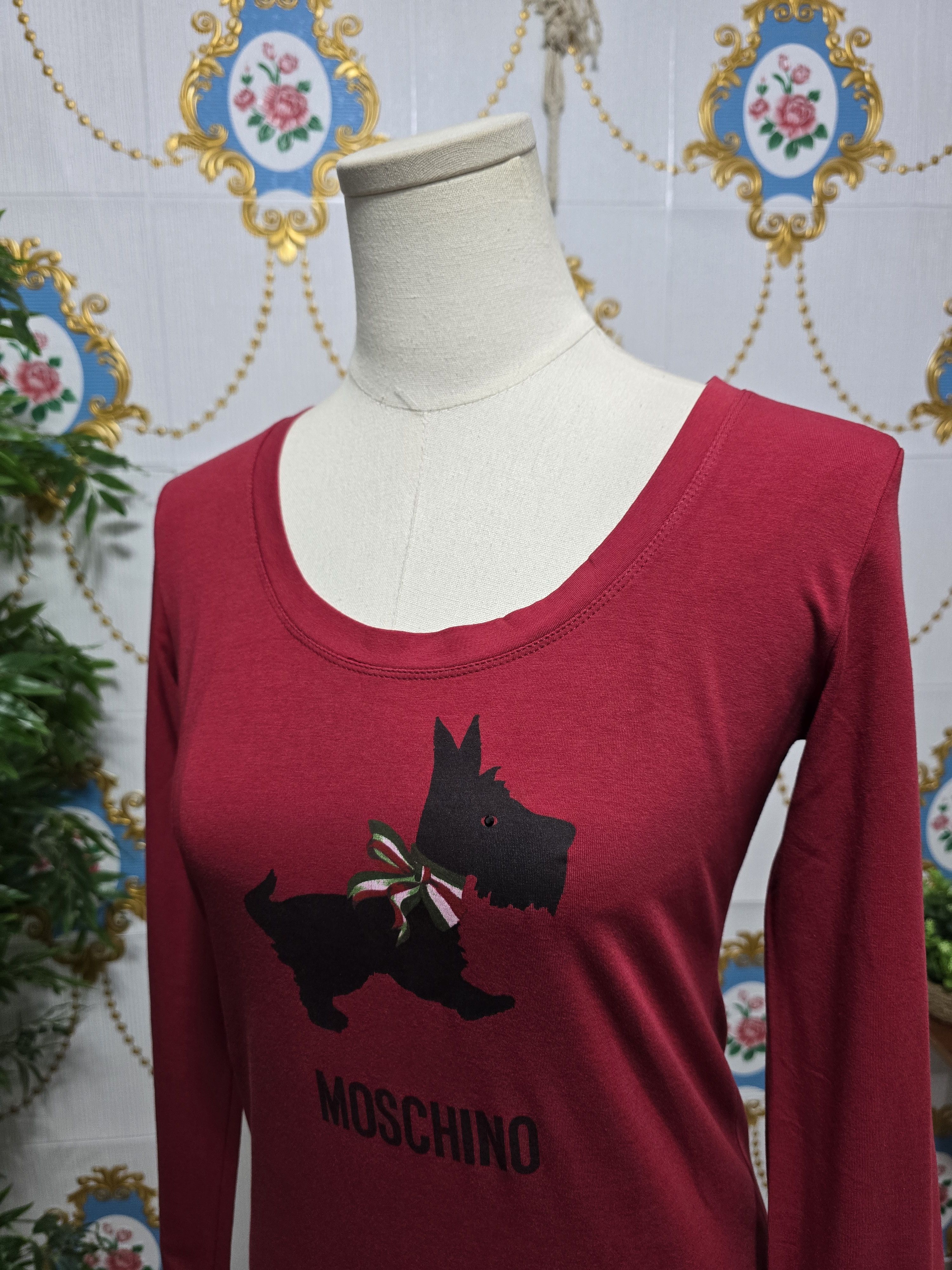 Moschino × Vintage MOSCHINO vintage RARE blouse women size MEDIUM Size L / US 10 / IT 46 - 8 Thumbnail