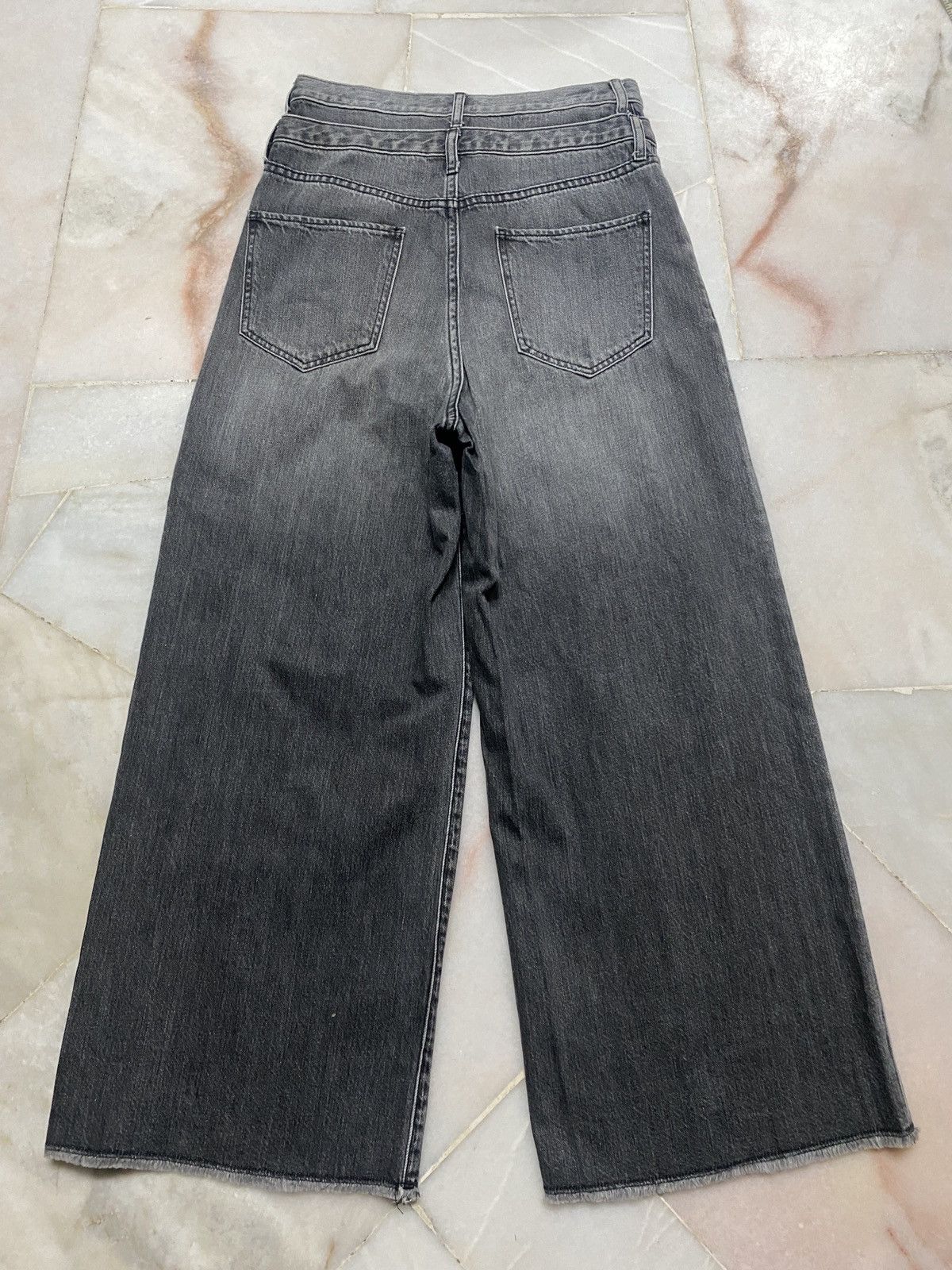 Japanese Brand × Vintage 💥Baggy💥Vintage 90s Style earth Double waist wash Distress Size US 28 / EU 44 - 13 Thumbnail