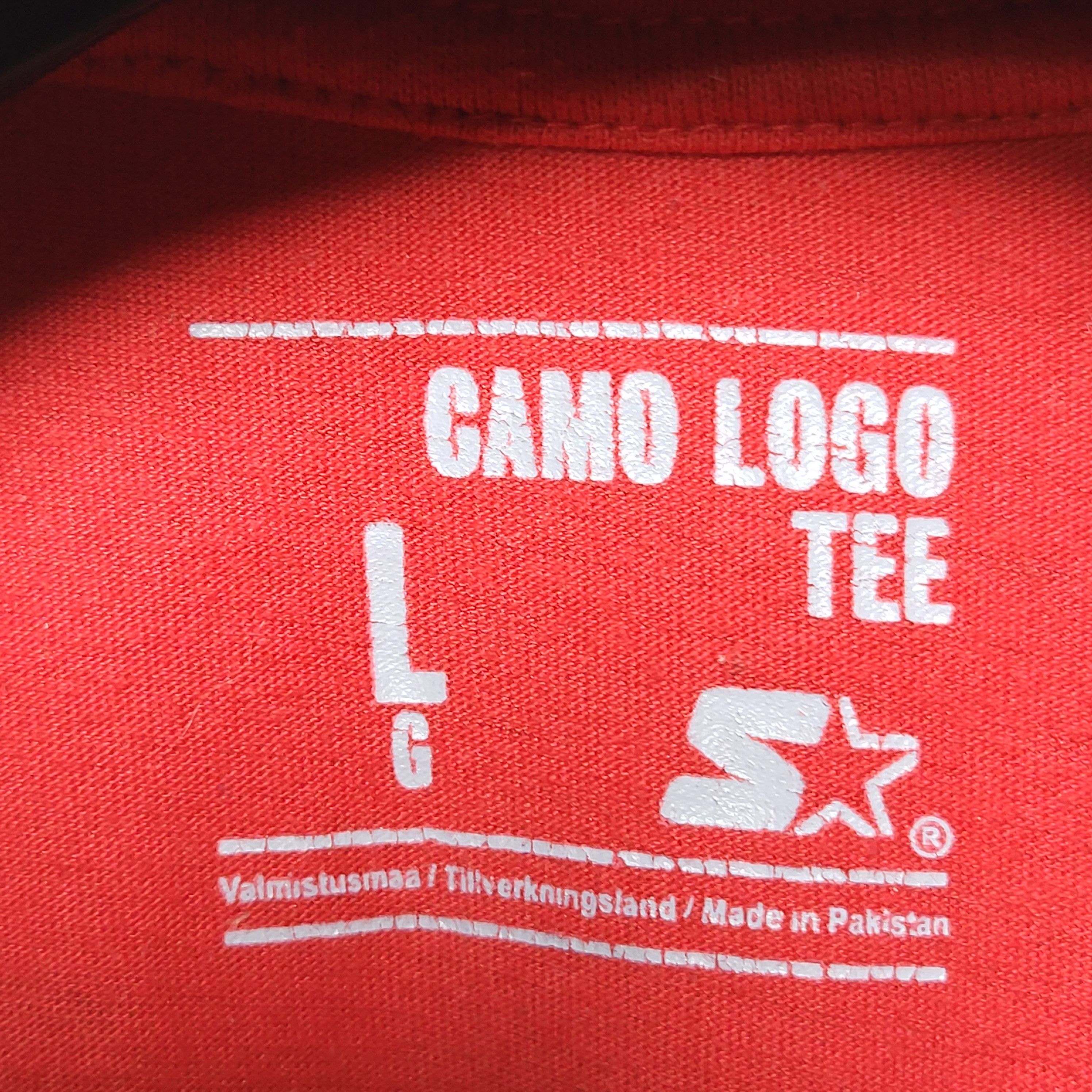 Starter Starter Red Camo T-Shirt size L Size US L / EU 52-54 / 3 - 5 Thumbnail