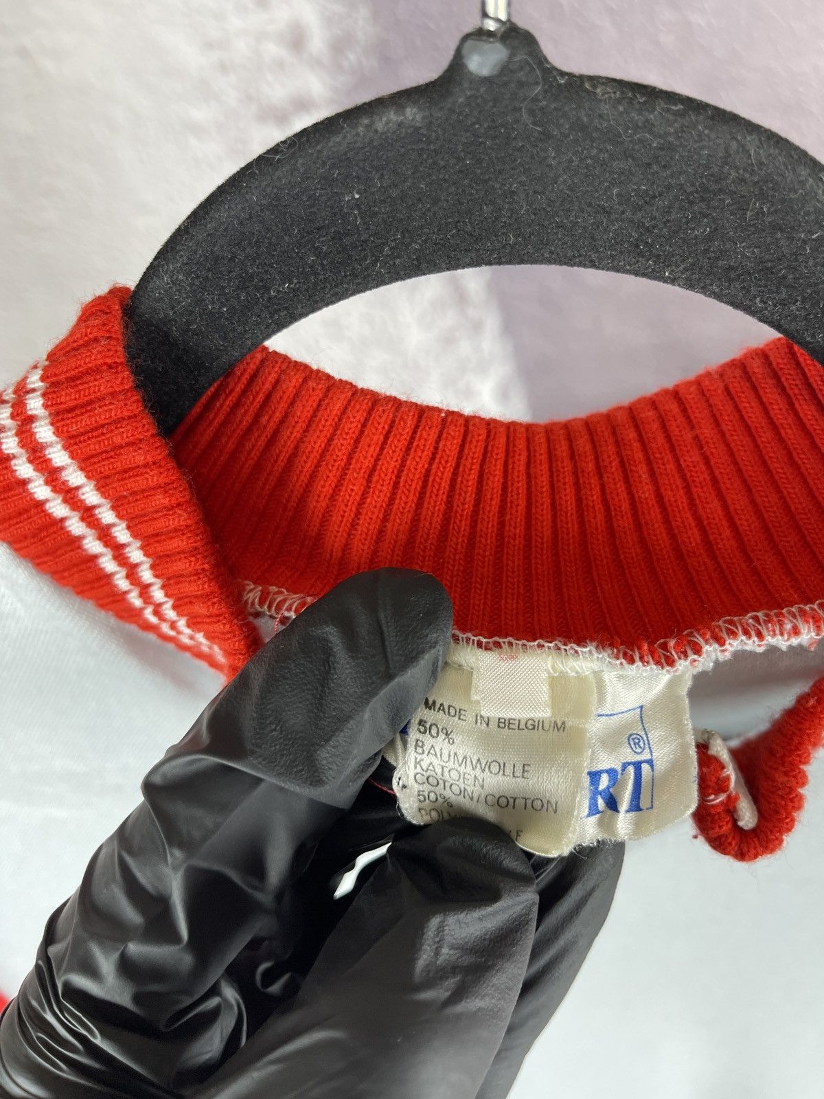 Vintage Radsport Fink vintage 70s 80s made in Belgium cycle jersey Size US L / EU 52-54 / 3 - 11 Thumbnail