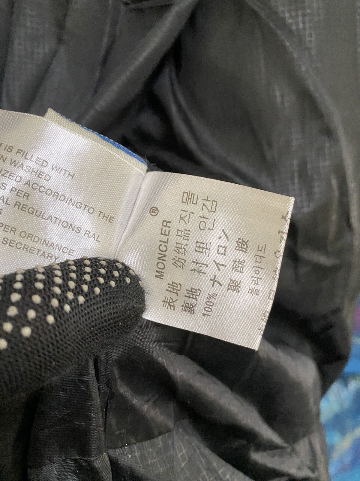 Moncler Vintage Moncler Down Jacket Herringbone Grey Black Hooded Size US XL / EU 56 / 4 - 19 Thumbnail