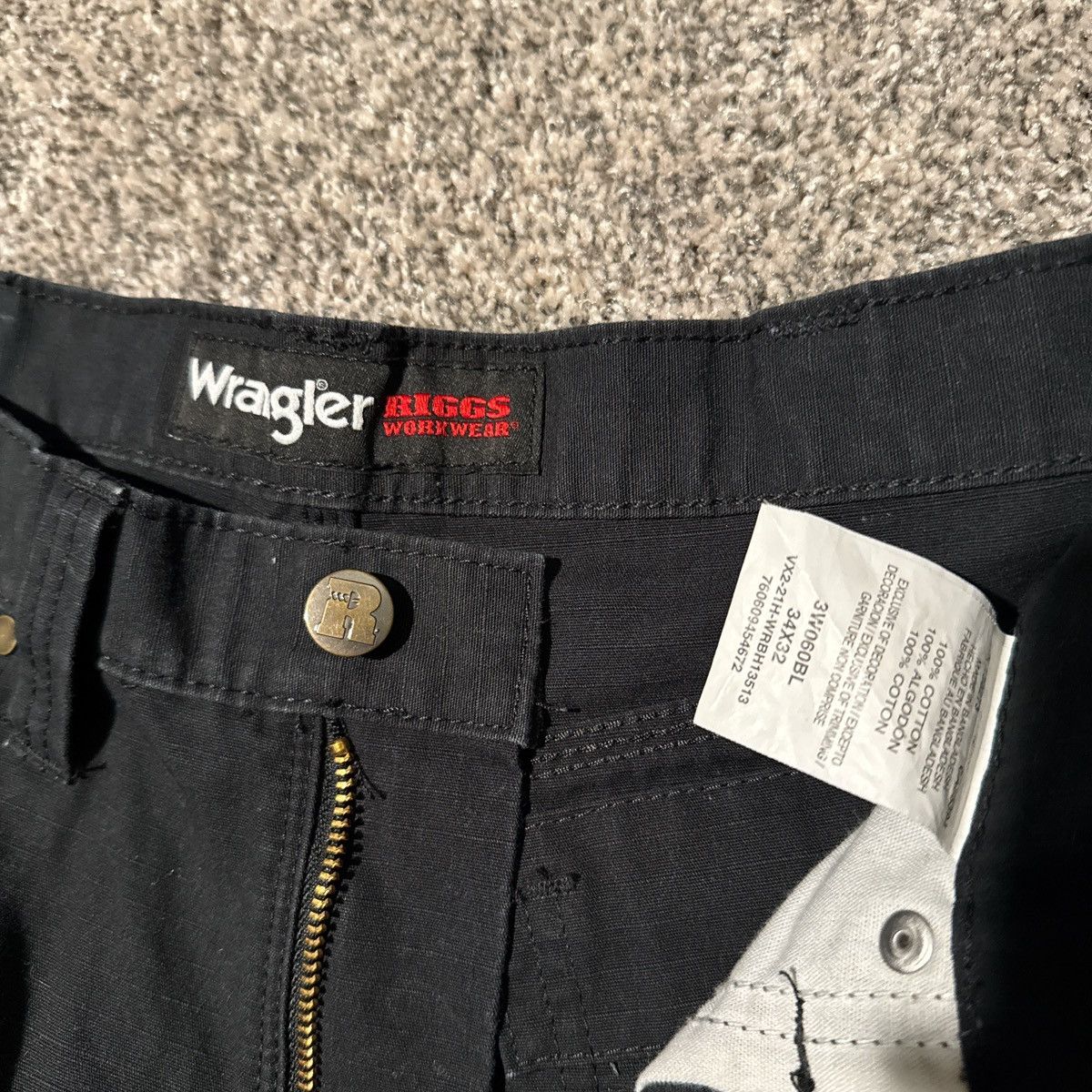Vintage × Wrangler Vintage Wrangler Carpenter Pants Size US 34 / EU 50 - 3 Thumbnail