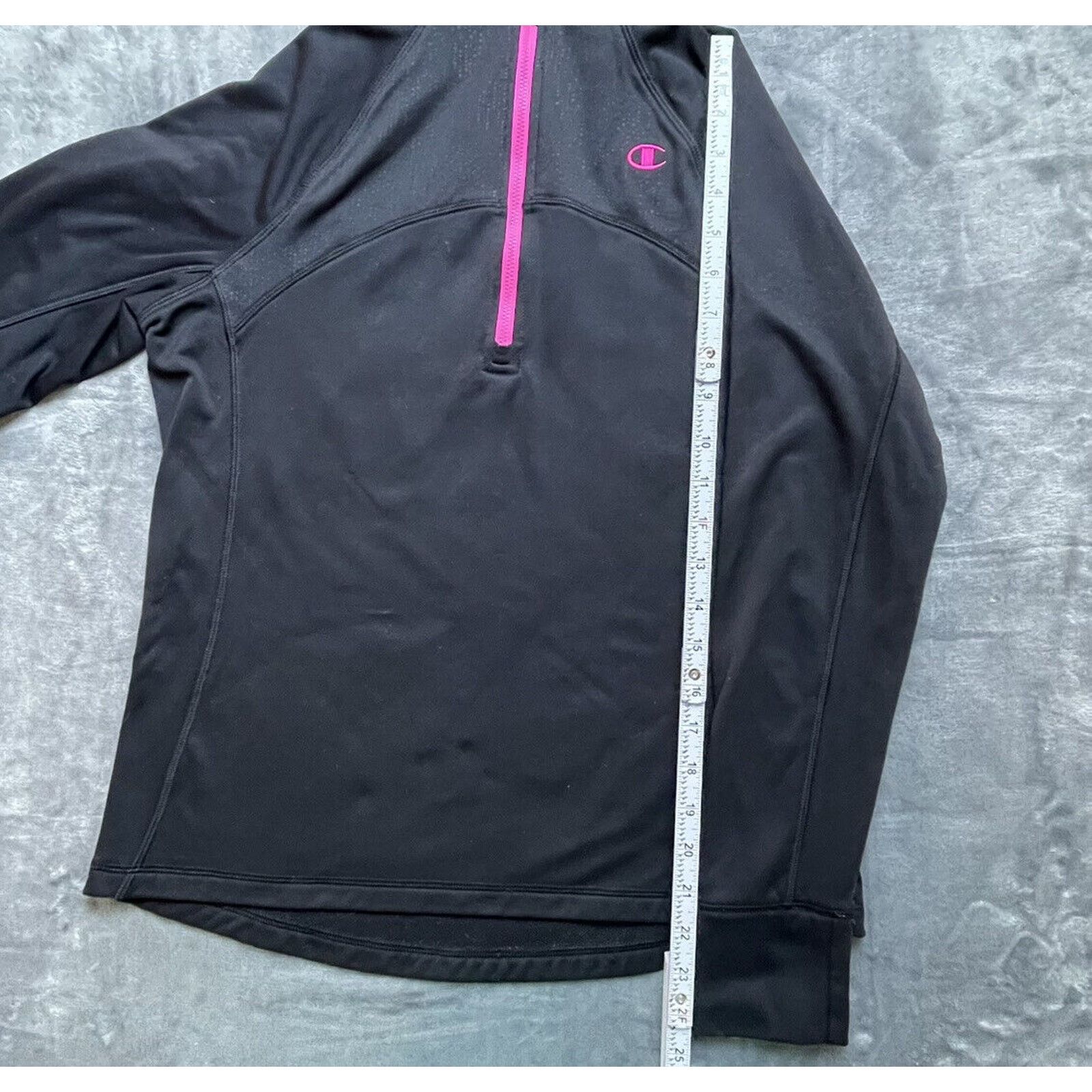 Champion Champion Powertrain Jacket Womens Med Black Pink Double Dry Size M / US 6-8 / IT 42-44 - 4 Thumbnail