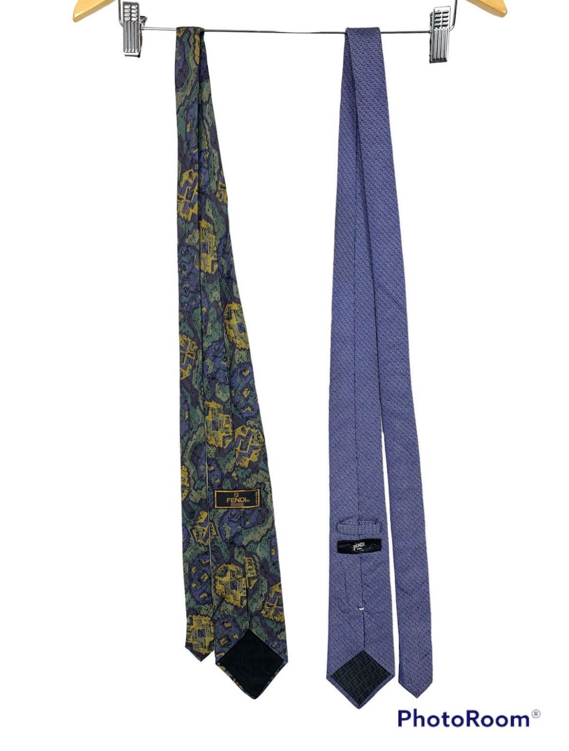 Chanel 💥Combo💥Chanel Fendi Christian Dior YSL Silk Tie OS Size ONE SIZE - 11 Thumbnail