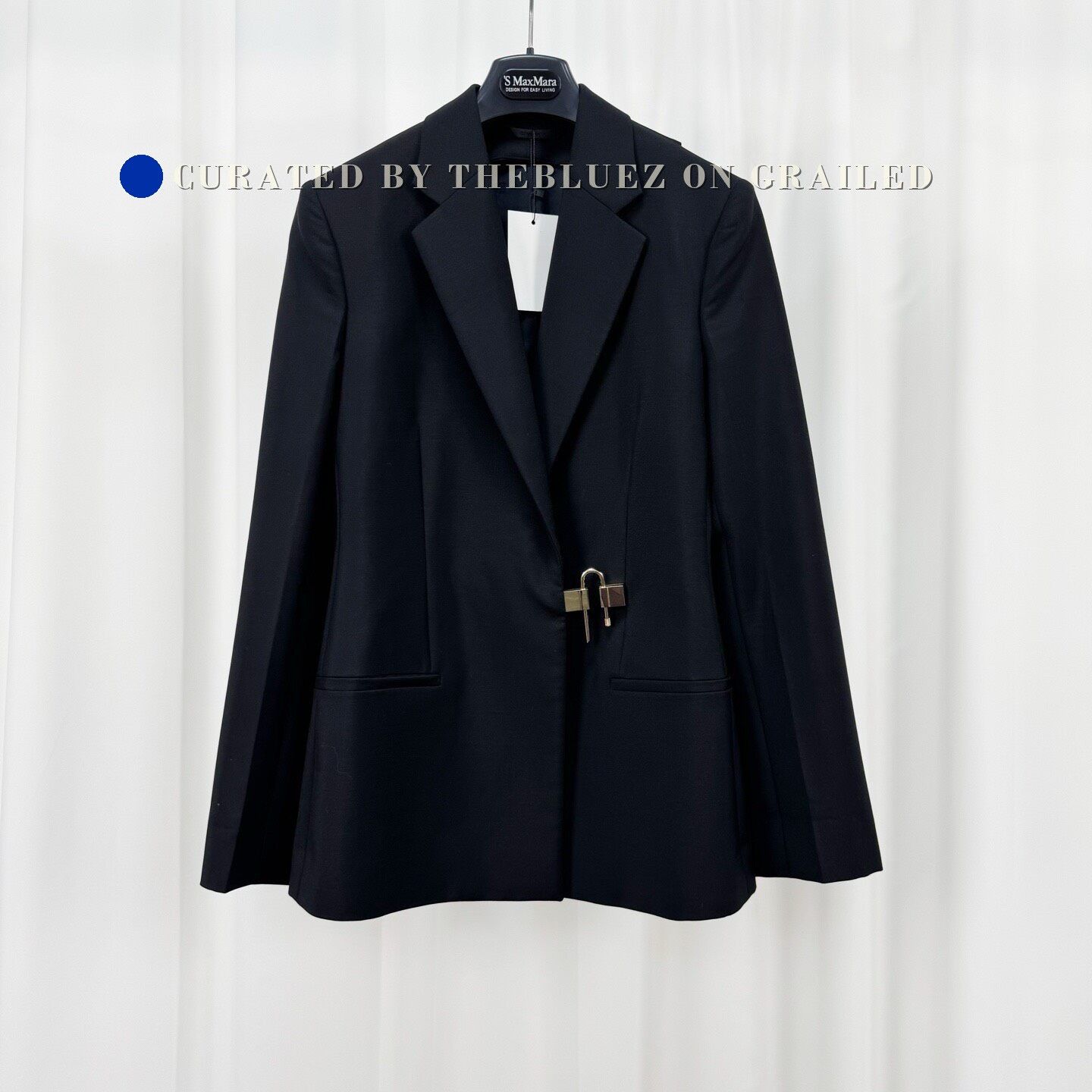 Givenchy Givenchy Metal Clasp Blazer Size XS / US 0-2 / IT 36-38 - 1 Thumbnail