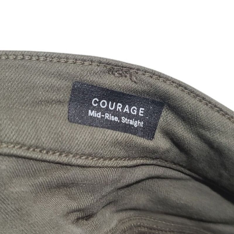 34 Heritage 34 Heritage Green Courage Mid Rise Straight Leg Pants Size US 40 / EU 56 - 6 Thumbnail