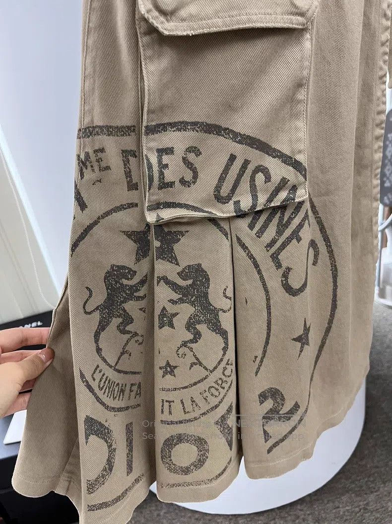 Dior Dior Denim printed strap skirt Size XXS / US 00 / IT 34 - 2 Thumbnail