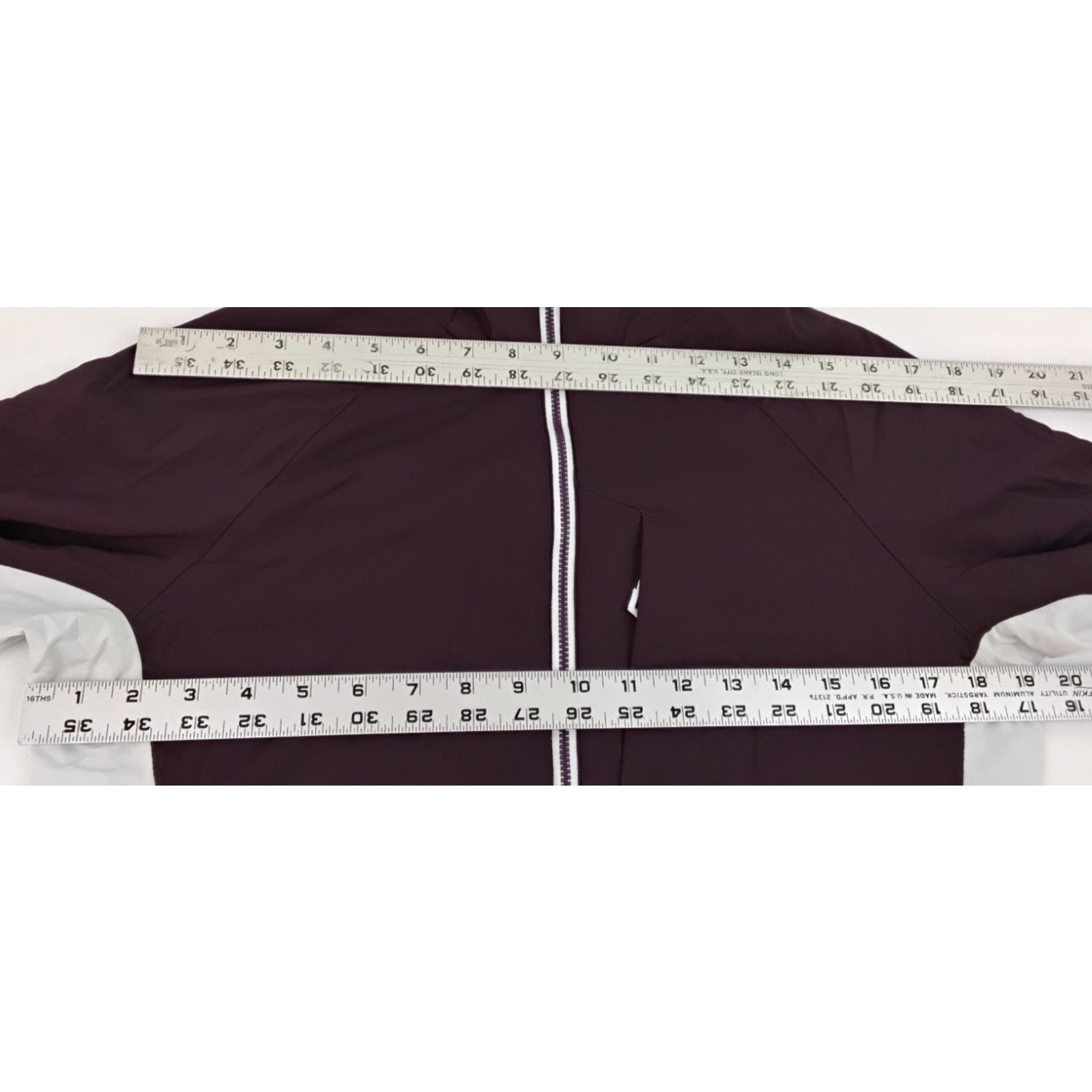 Stio Stio Jacket Women's M Maroon/White Lightweight Polartech Size M / US 6-8 / IT 42-44 - 10 Thumbnail