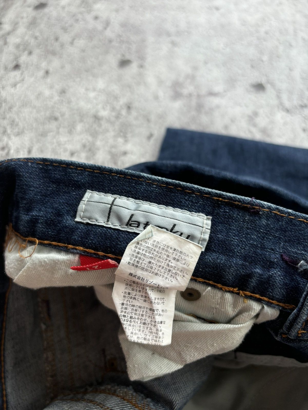 Hysteric Glamour Y2k Flare jeans latooku Tornado Mart style Size US 31 - 8 Thumbnail