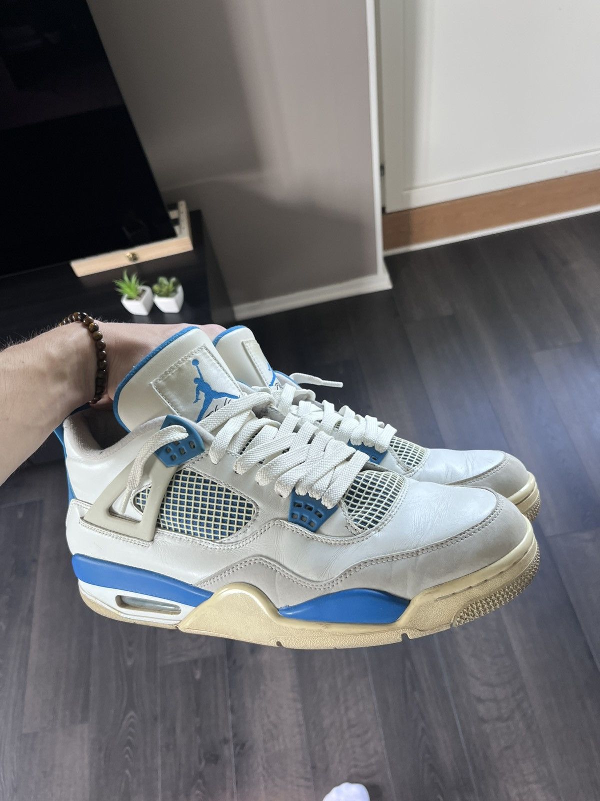 Jordan Brand Jordan 4 Military Blue 2012 Size US 12 / EU 45 - 1 Thumbnail
