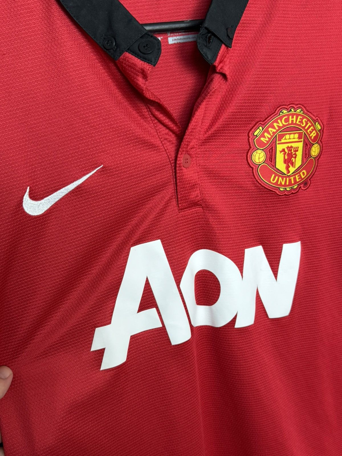 Nike Manchester United 13/14 Home Football Jersey T-Shirt Size US M / EU 48-50 / 2 - 3 Thumbnail