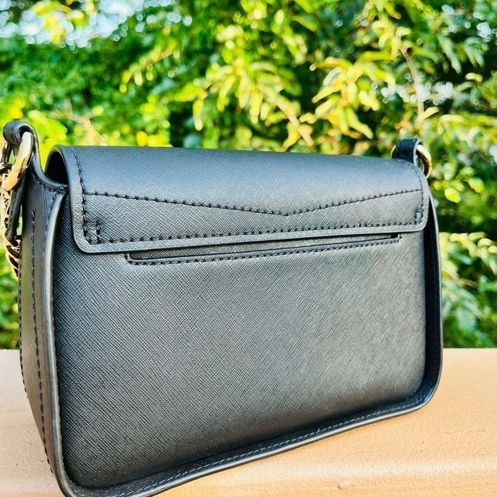 Michael Kors Michael Kors Black Sylvia Crossbody Bag NWT Size ONE SIZE - 3 Thumbnail