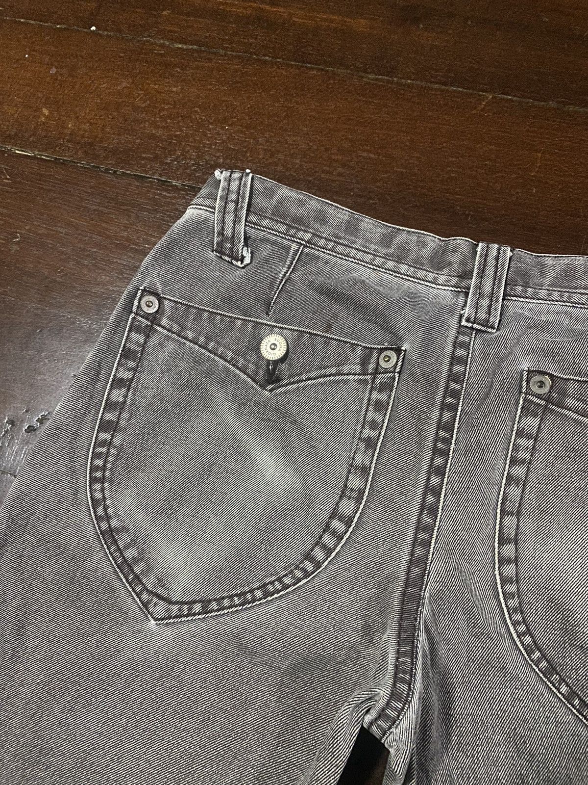 If Six Was Nine × Le Grande Bleu (L.G.B.) × Tornado Mart FIRE 🔥 Buona Giornata Flare BOOTCUT BELL BOTTOM WIDE LEG Size US 34 / EU 50 - 16 Thumbnail