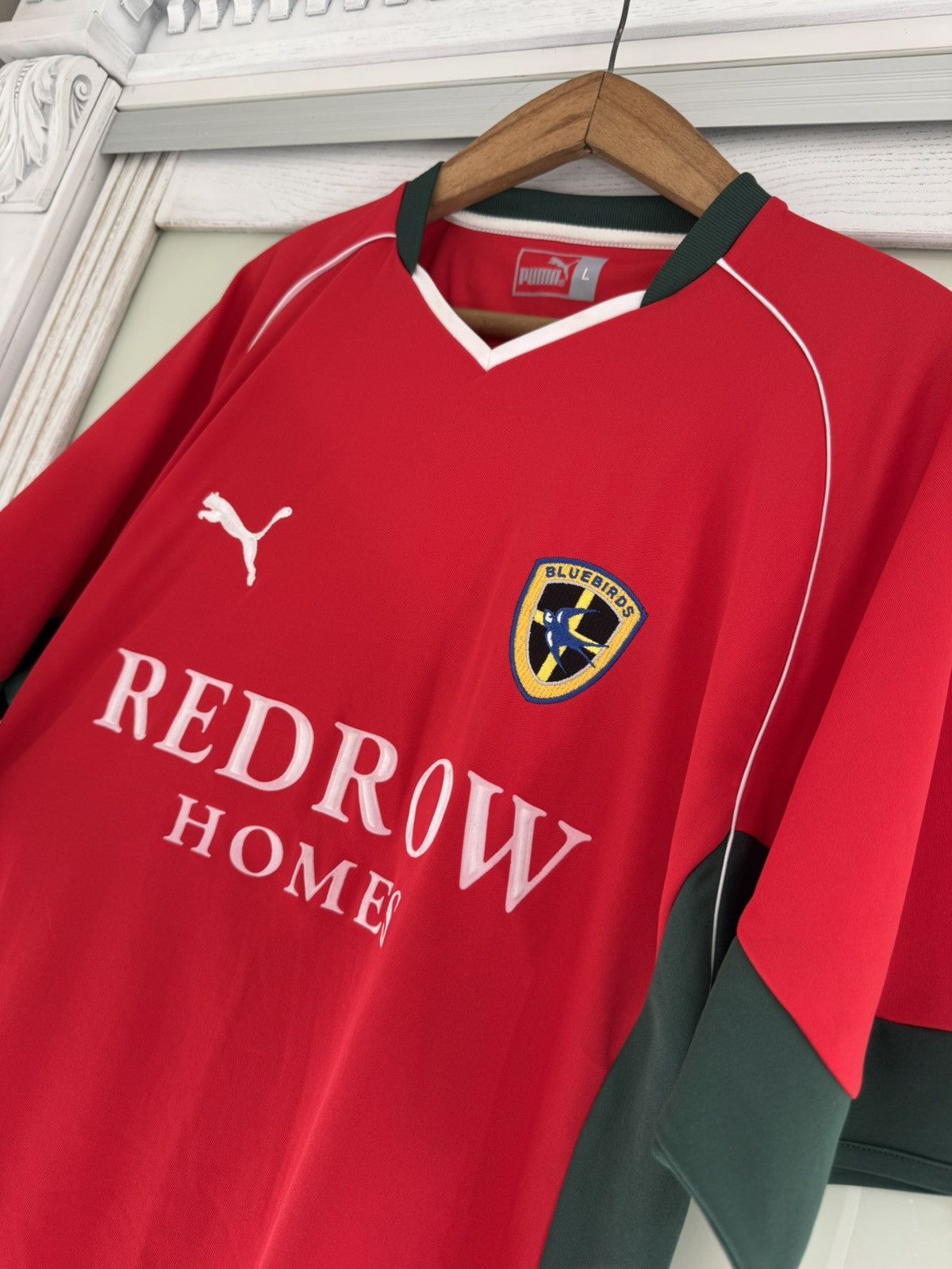 Puma Vintage Cardiff City 2004-2005 Away Soccer Jersey Shirt Kit Size US L / EU 52-54 / 3 - 5 Thumbnail