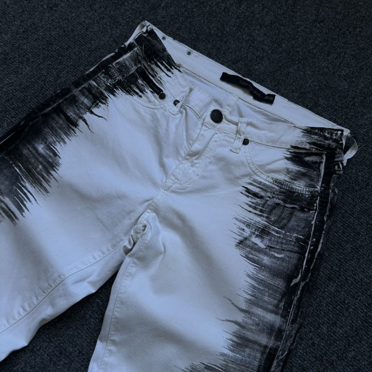 Calvin Klein 205W39NYC VTG Women’s Calvin Klein Size 28 Custom Jeans 00s USA Hype Size 26" / US 2 / IT 38 - 7 Thumbnail