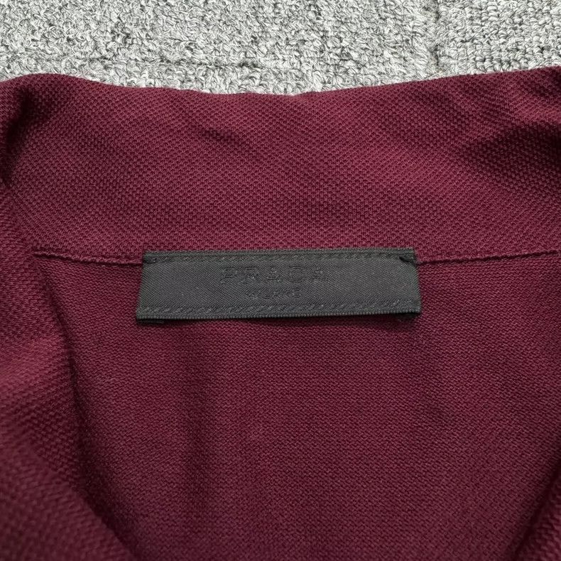 Prada Prada Red knitted sports jacket 2505-Nextarrow Size US L / EU 52-54 / 3 - 5 Thumbnail