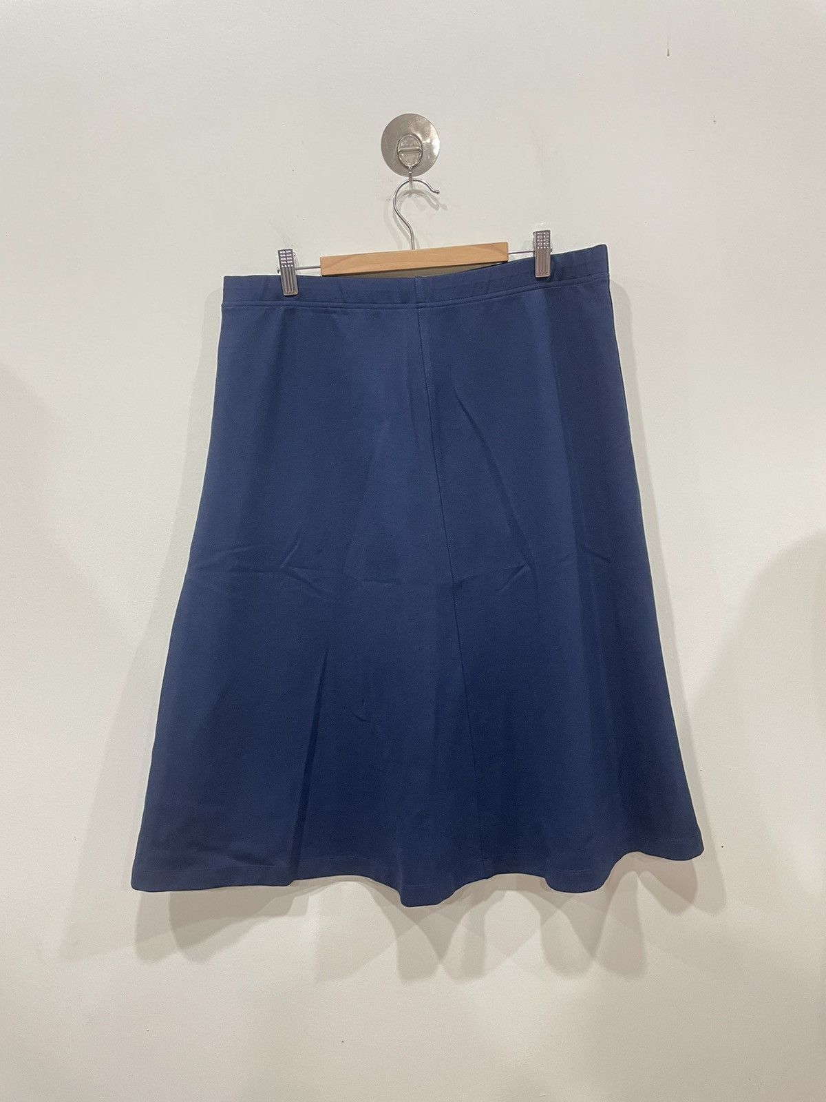 Lemaire × Uniqlo Uniqlo U Navy Midi Skirt Size 36" / US 14 / IT 50 - 2 Thumbnail