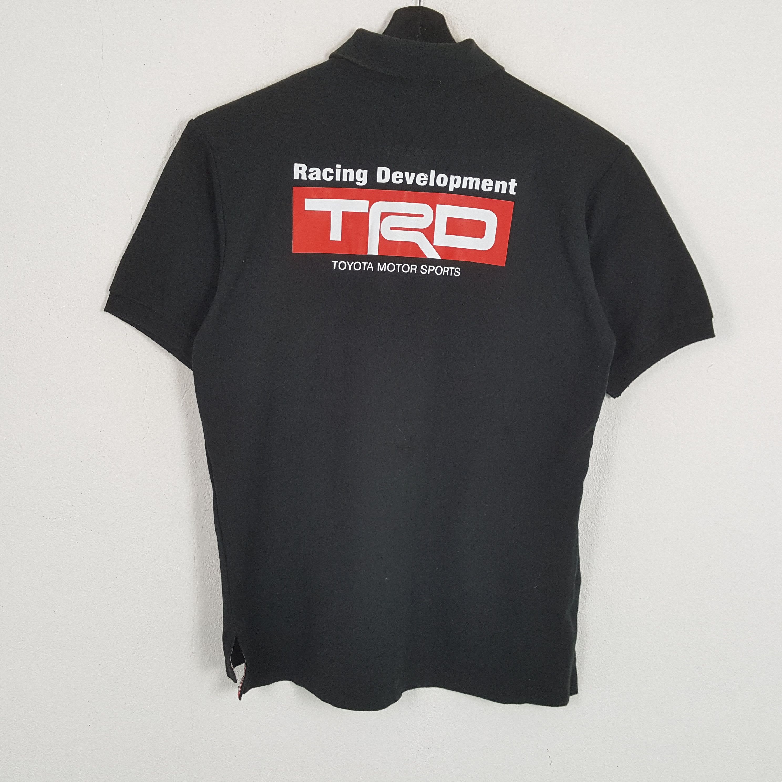 Japanese Brand × Vintage TRD TOYOTA MOTOR SPORT Racing Custom Art Polos Size US L / EU 52-54 / 3 - 1 Thumbnail