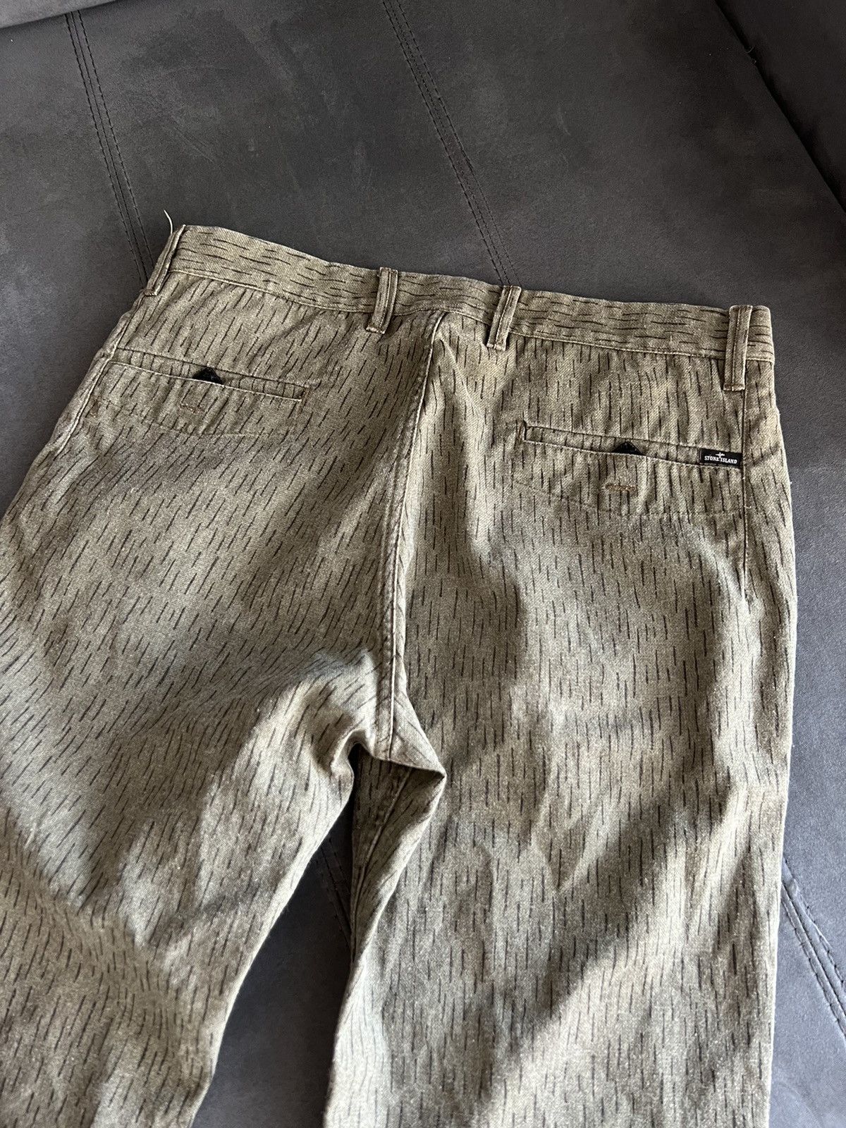 Stone Island × Vintage Stone island camo jeans pants Size US 32 / EU 48 - 4 Thumbnail