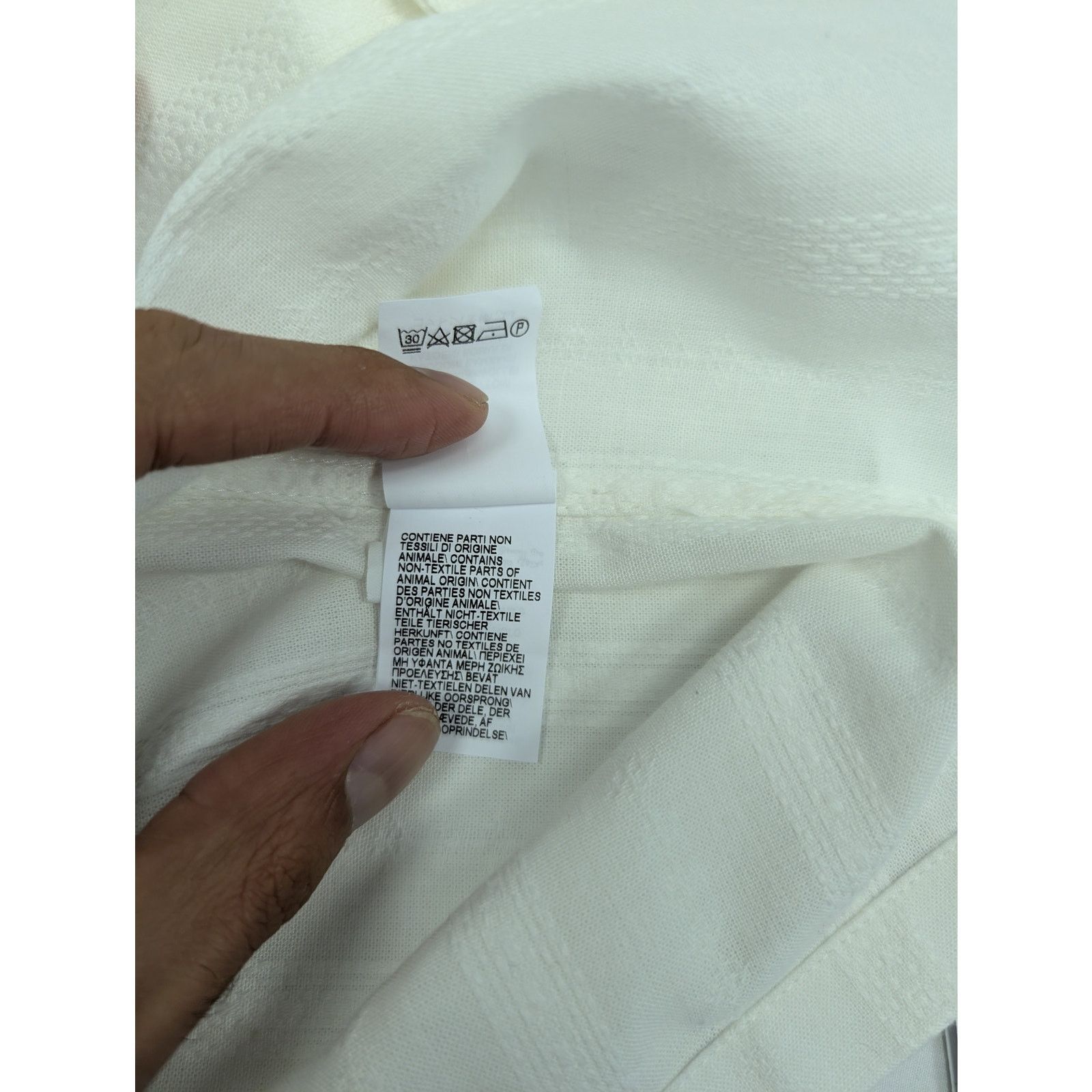 Brunello Cucinelli o1rshd1 Half Sleeve Button up Shirt in White Size US S / EU 44-46 / 1 - 20 Thumbnail