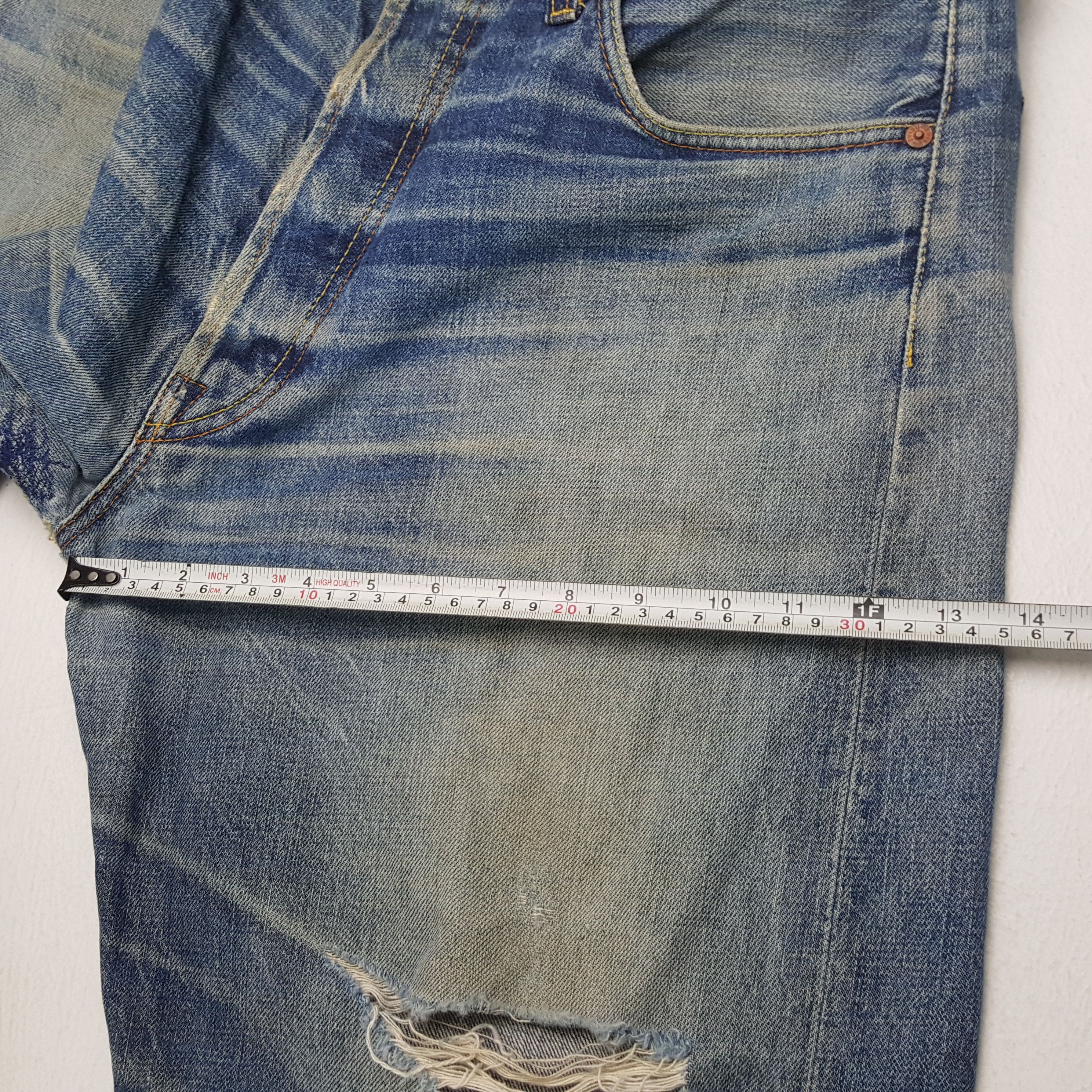 Japanese Brand × Vintage EVISU Japanese Brand Fashion Style Custom Daicock Jeans Size US 35 - 9 Thumbnail