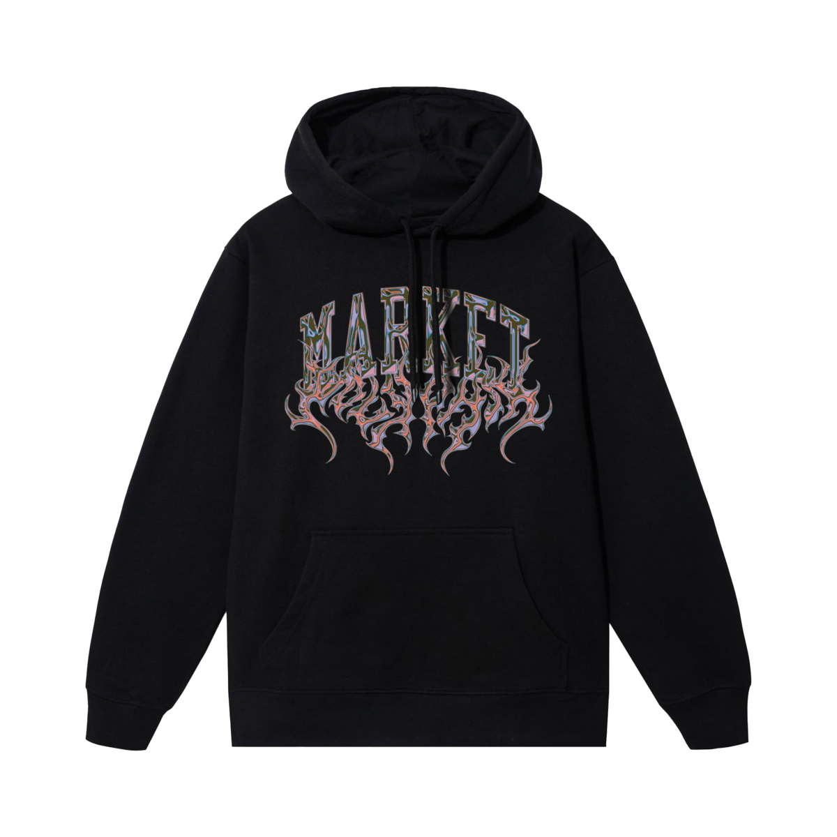 image of Market Liqued Arc Hoodie in Black, Men's (Size 2XL)