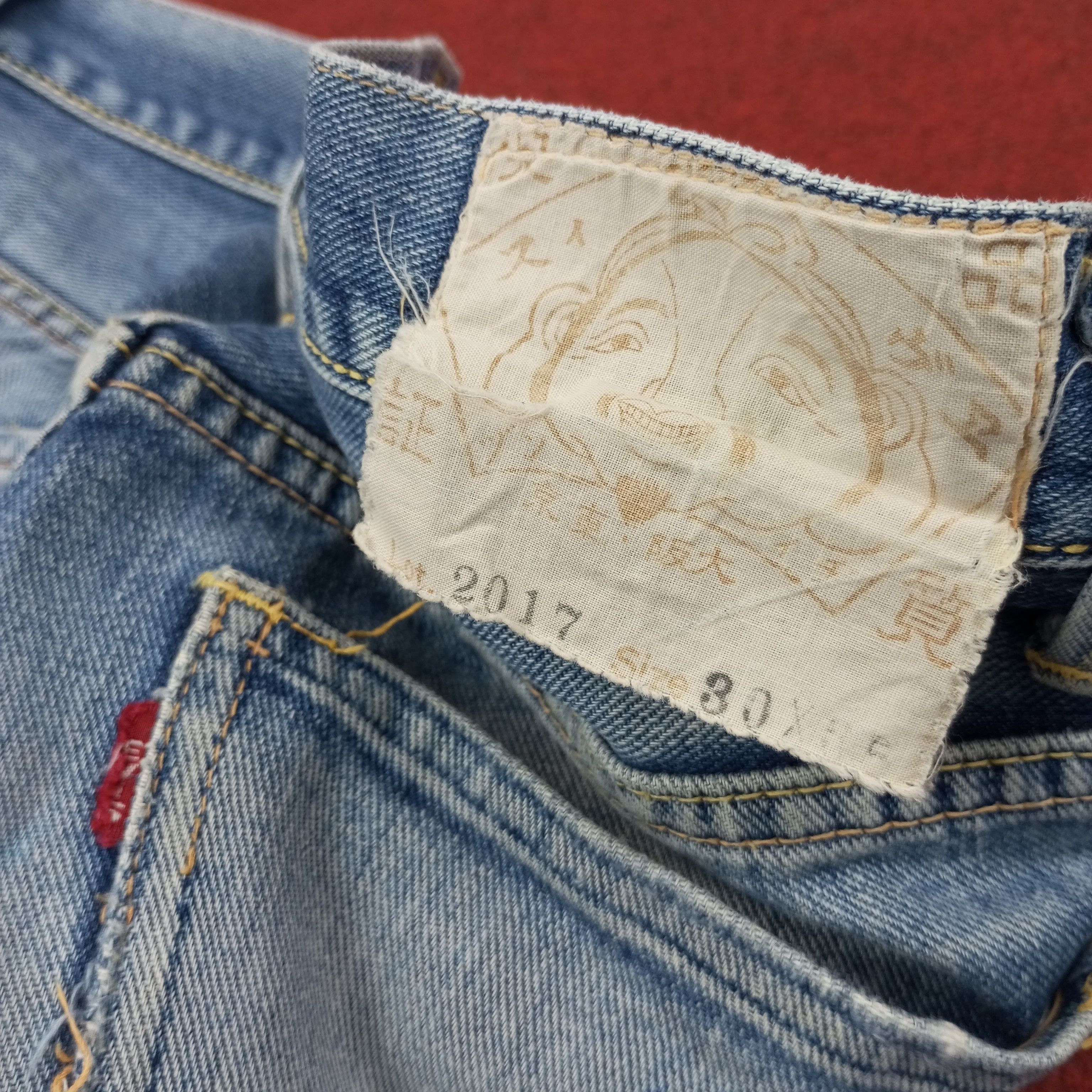 Evisu Vintage Evis Japanese Brand Custom Daicock Jeans c244n1 Size US 30 / EU 46 - 14 Thumbnail