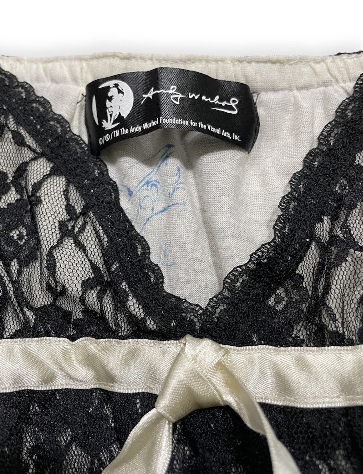 Andy Warhol × Hysteric Glamour Lace Lingerie Cami Top Size ONE SIZE - 5 Thumbnail