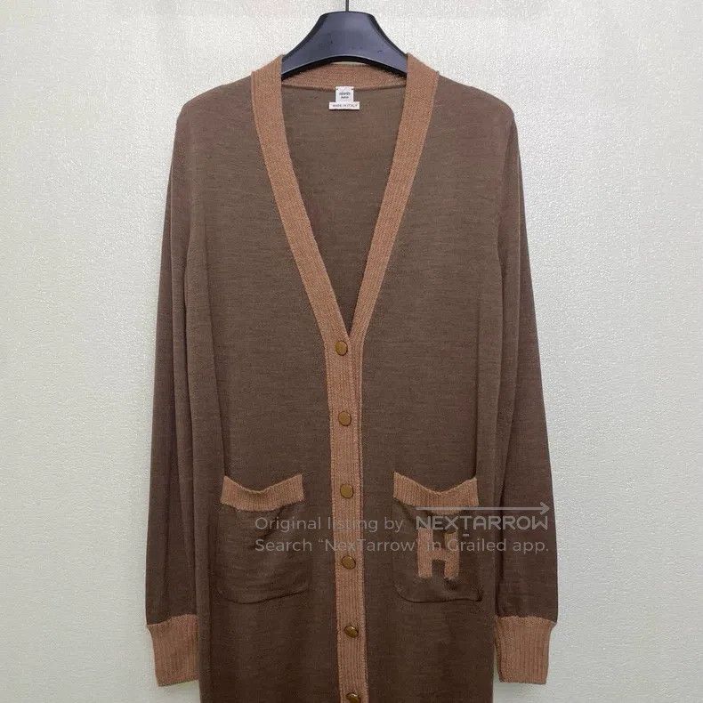 Hermes Hermes Long Knit Cardigan Size XS / US 0-2 / IT 36-38 - 2 Thumbnail