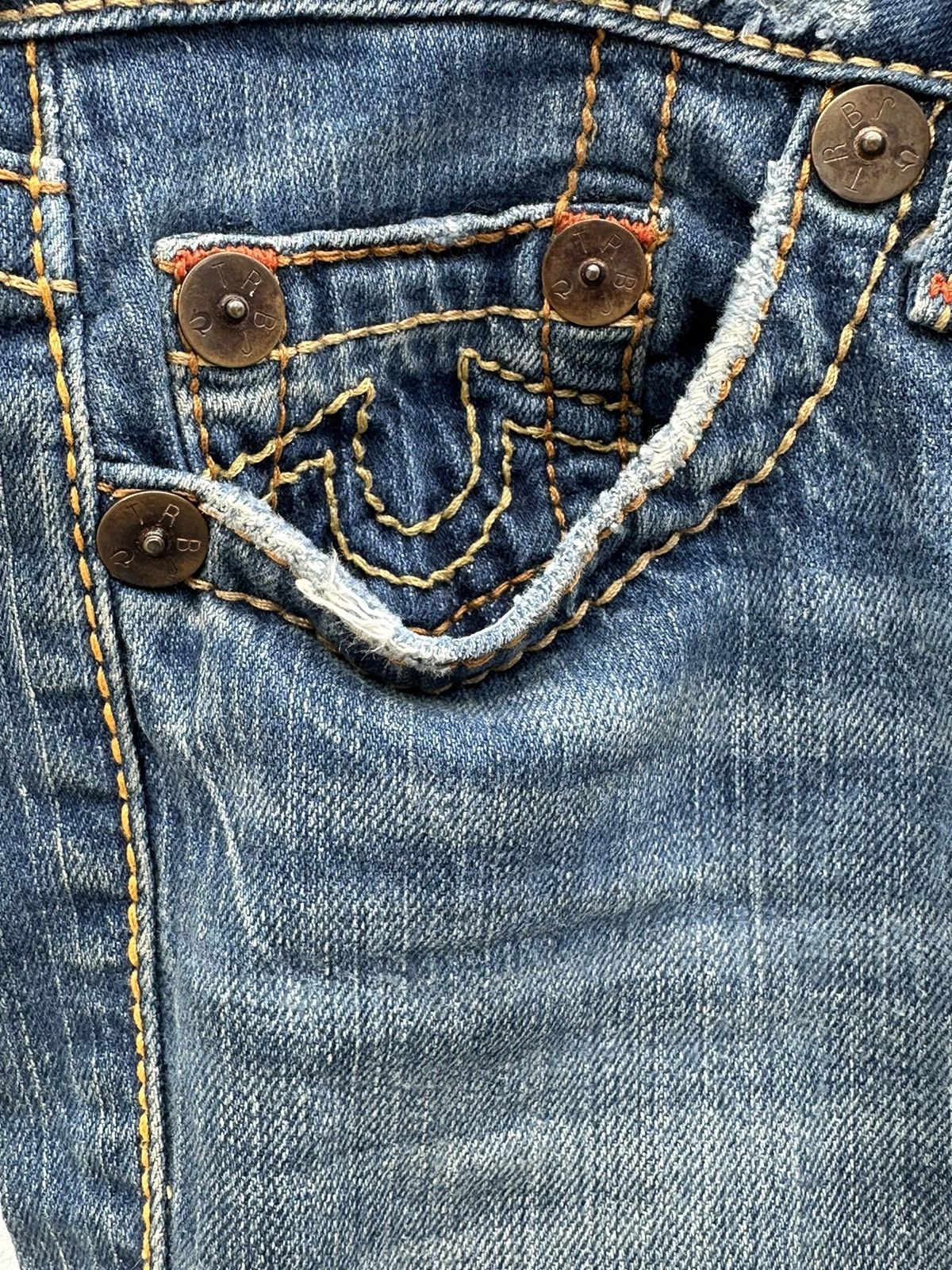 True Religion True Religion Jhonny Big T Jeans Size 29" - 6 Thumbnail