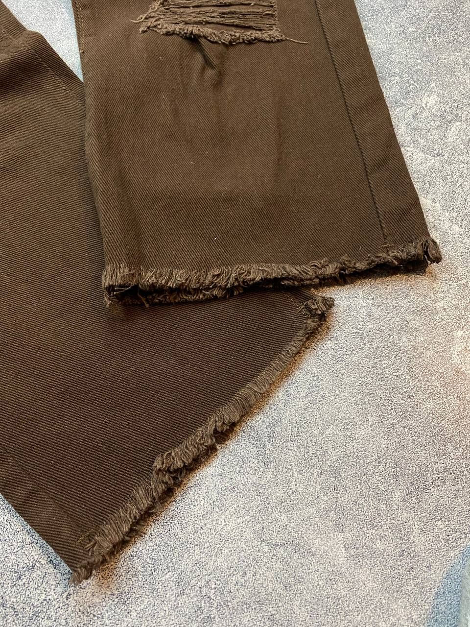 Japanese Brand Jeans Dirty Pants faded crash denim thrashed y2k distressed Size US 34 / EU 50 - 6 Thumbnail
