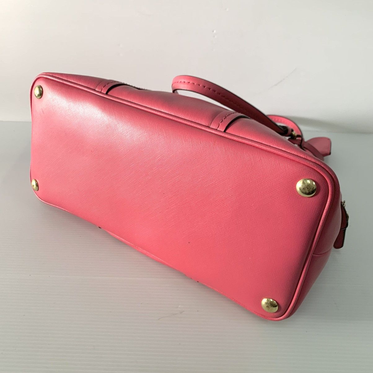 Coach Coach Leather Pink Alma Bag Size ONE SIZE - 7 Thumbnail