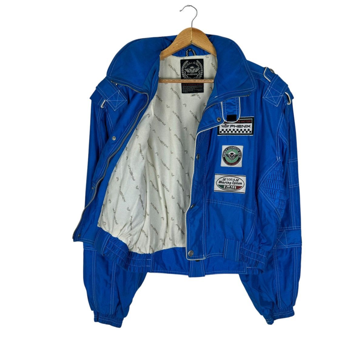 Gear for Sports 🔥80s PHENIX ALAIN PROST RACING BOMBER JACKET Size US L / EU 52-54 / 3 - 6 Thumbnail