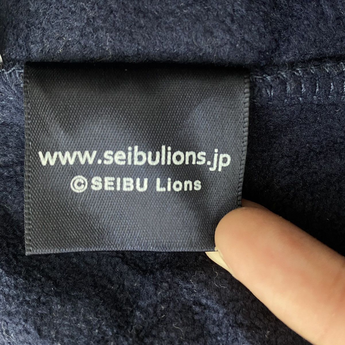 Vintage Vintage SAITAMA SEIBU Lions Baseball Logo Print Sherpa Size US S / EU 44-46 / 1 - 4 Thumbnail