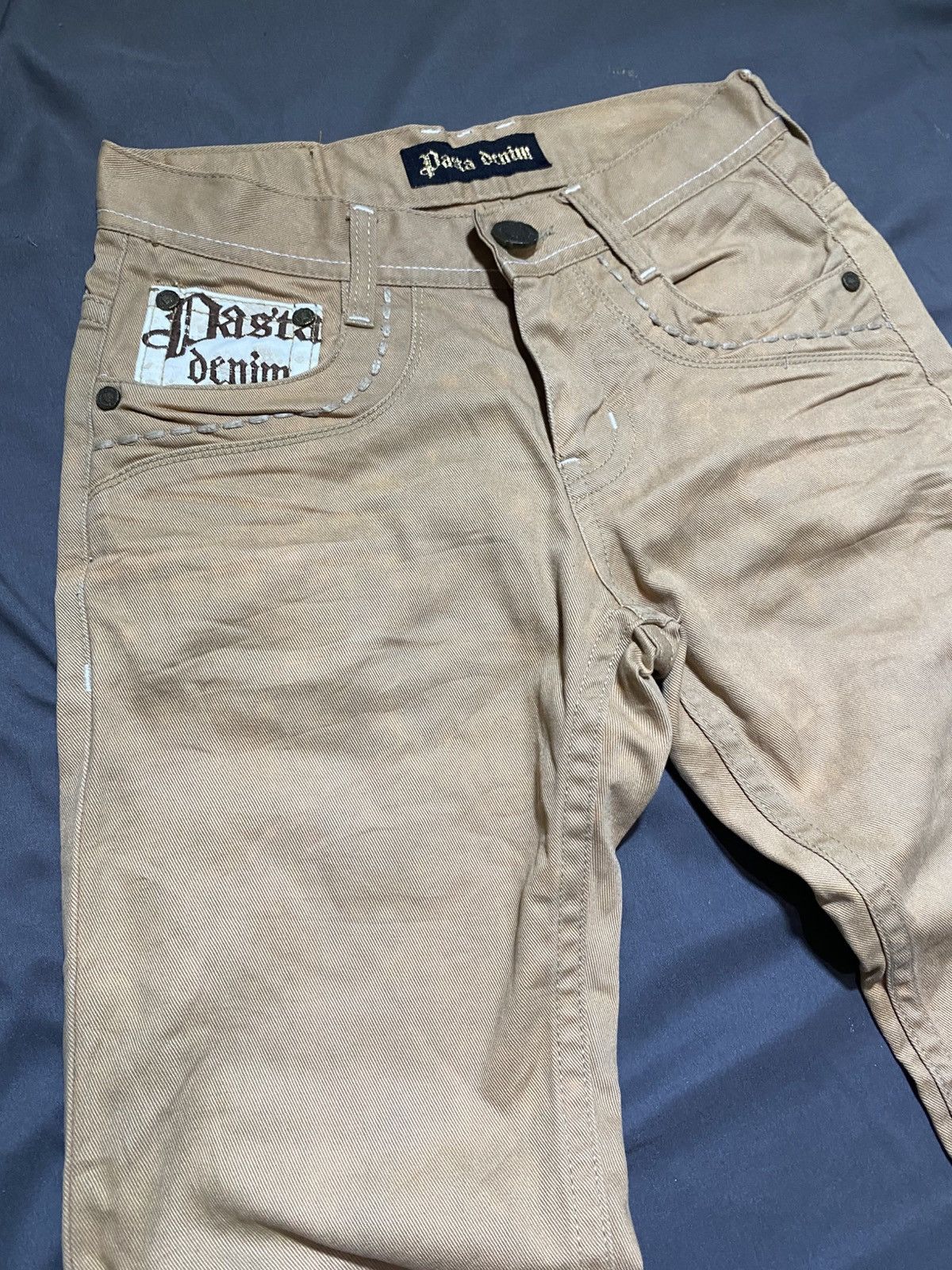 If Six Was Nine Pasta Denim Regular Pants Size US 29 - 7 Thumbnail