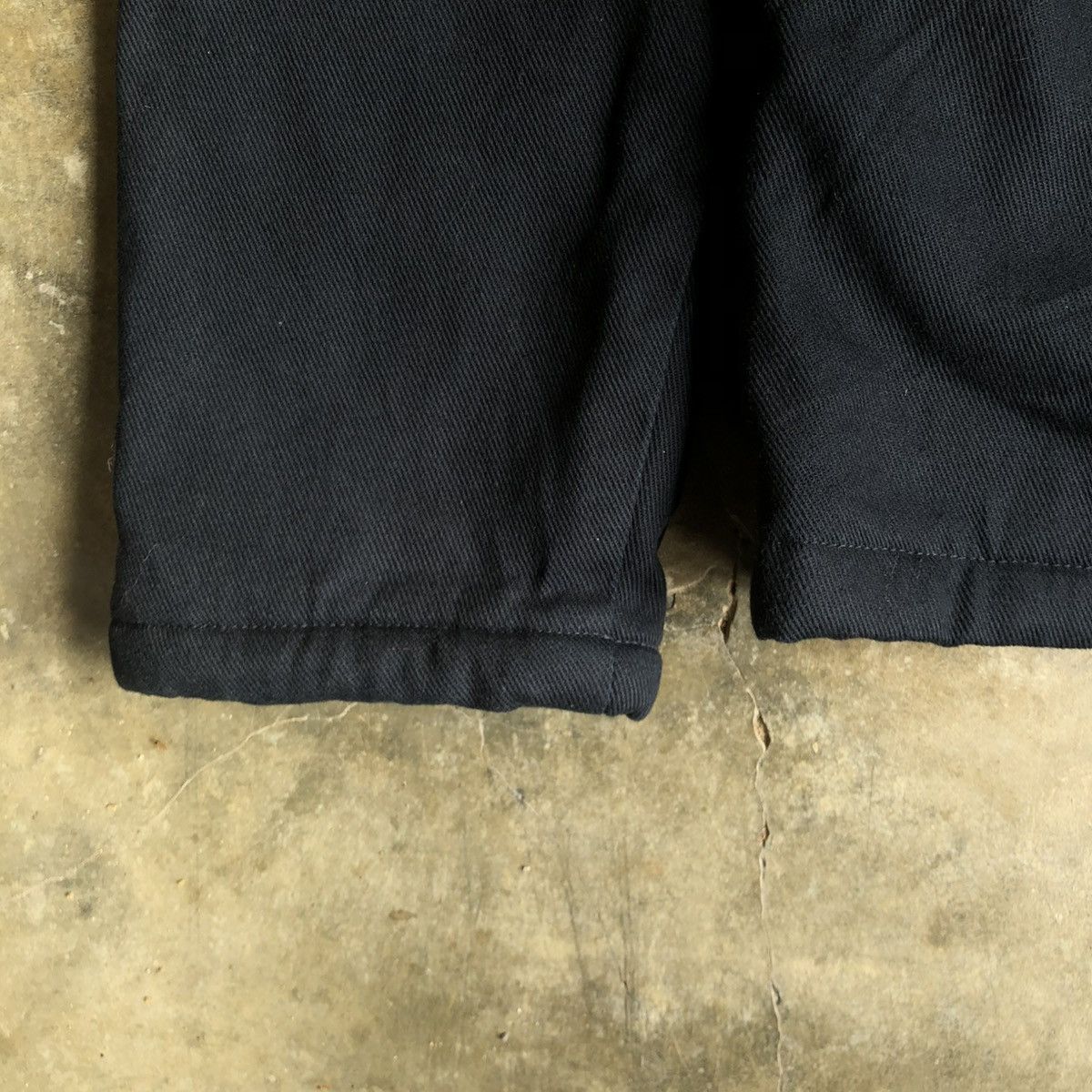 14th Addiction 2000s CocoLulu Canvas Fur Work Jacket Black Punk Style Size US M / EU 48-50 / 2 - 13 Thumbnail