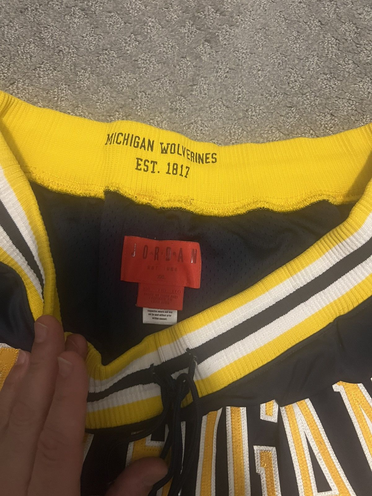 Just Don × Nike Just don michigan shorts Size US 42 / EU 58 - 4 Thumbnail