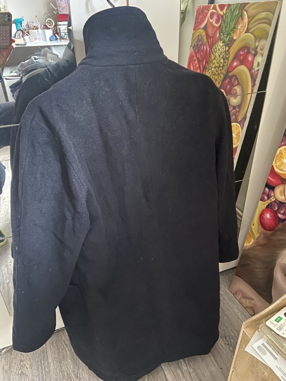 Other Black wool / cashmere winter coat size 18 Size XL / US 12-14 / IT 48-50 - 3 Thumbnail