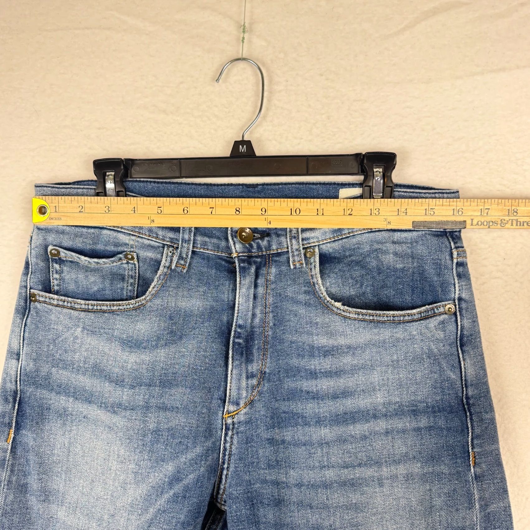 Rag & Bone rag & bone Jeans Slim 33x32 Men Regular Denim Blue 5-Pocket Stretch Jeans Rag & Bone Fit 2 Mens Size US 33 - 7 Thumbnail