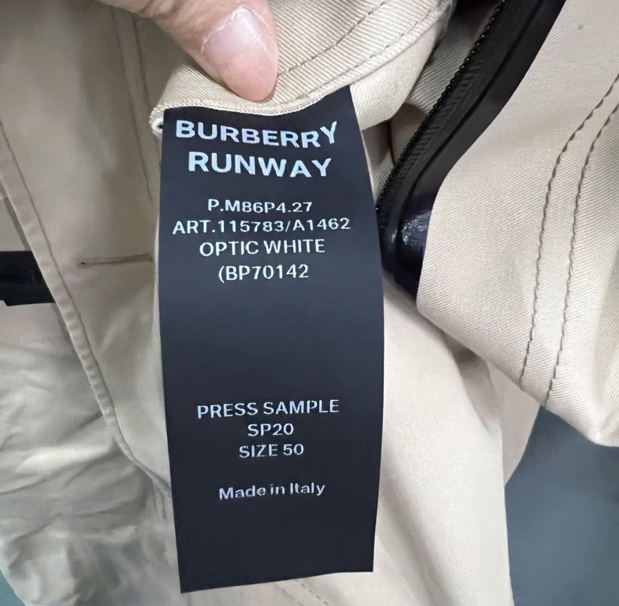 Burberry Burberry Color-block Logo Coat J41 Size US M / EU 48-50 / 2 - 4 Thumbnail