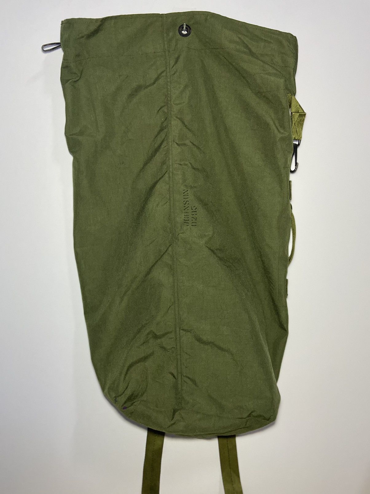 Vintage AMERICAN ARMY DUFFEL BAG NYLON TYPE 2 WITH OWNER NAME Grailed