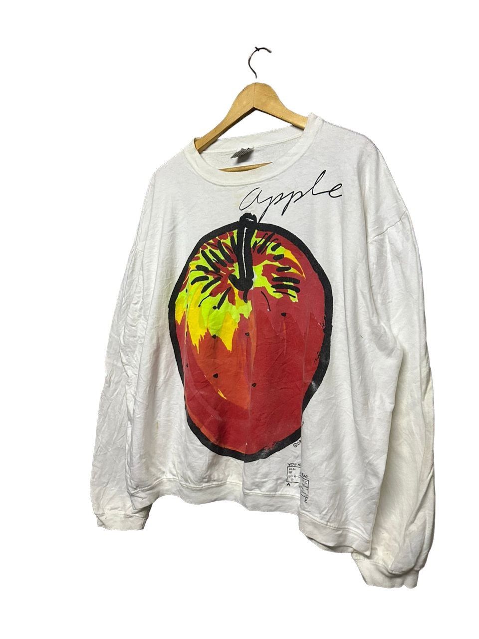 Vintage Vtg🔥Gravity Graphics Big Apple Artwork Sweatshirt Size US L / EU 52-54 / 3 - 5 Thumbnail