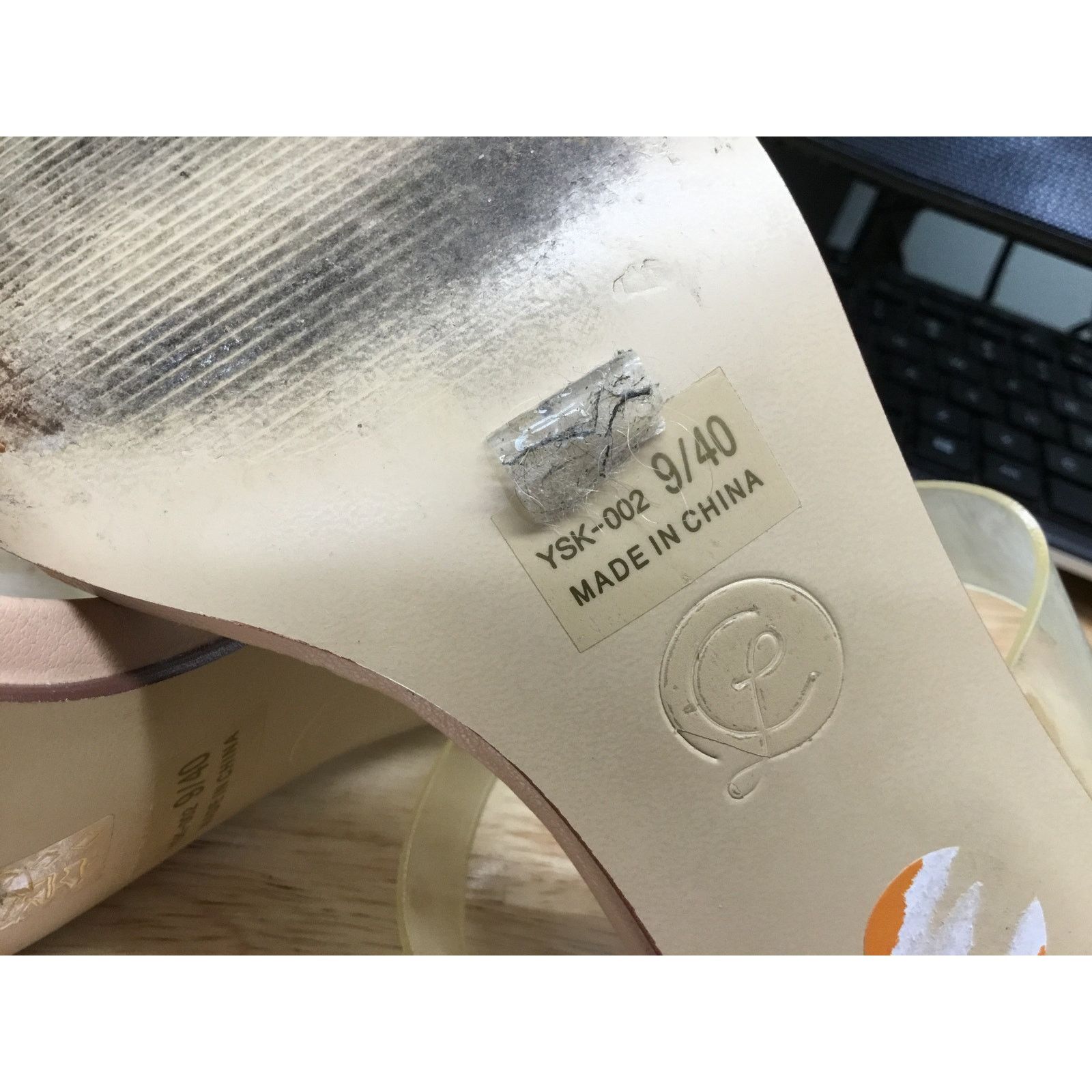 Chinese Laundry Chinese Laundry Yanti Women's 9 Clear Slip-On Slide Sandals Size US 9 / IT 39 - 7 Thumbnail