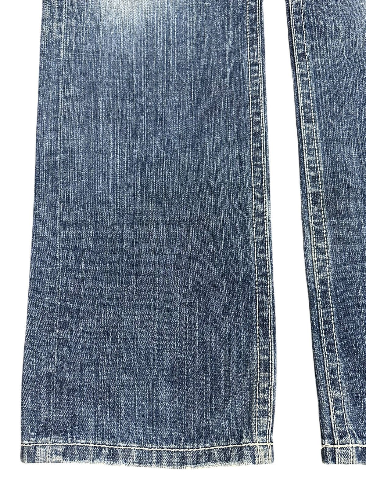 Japanese Brand Vintage Japanese Genoese Embroidered Cross Style Jeans Size US 34 / EU 50 - 7 Thumbnail