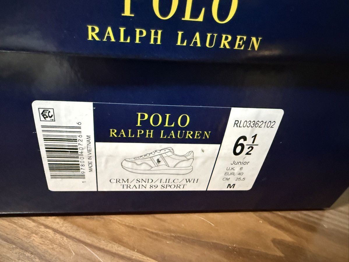 Polo Ralph Lauren Polo Ralph Lauren Train 89 Color-Blocked Sneaker 6.5 (Wom 8) Size US 8 / IT 38 - 8 Thumbnail