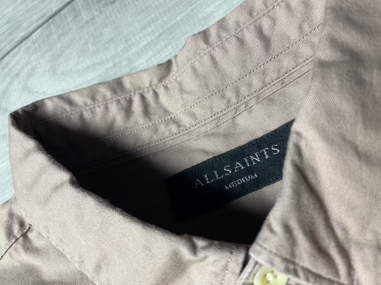 Allsaints Allsaints shirt short sleeve casual size Large Size US L / EU 52-54 / 3 - 4 Thumbnail