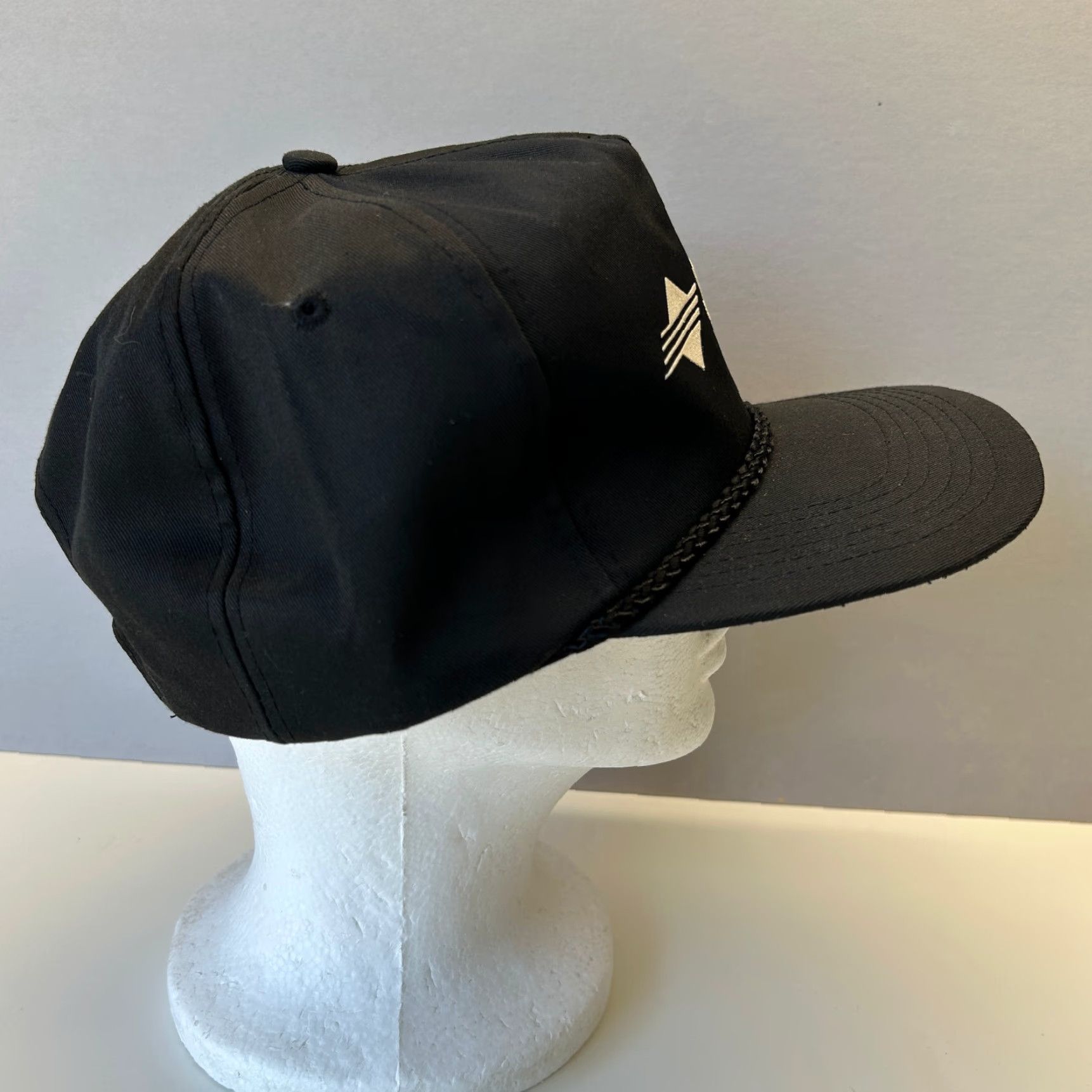 Roper VINTAGE Attractive Headwear Hat Trucker Adjustable Black 80s 90s Call Before You Dig Mens Women's Unisex Adults Hat Size ONE SIZE - 6 Thumbnail