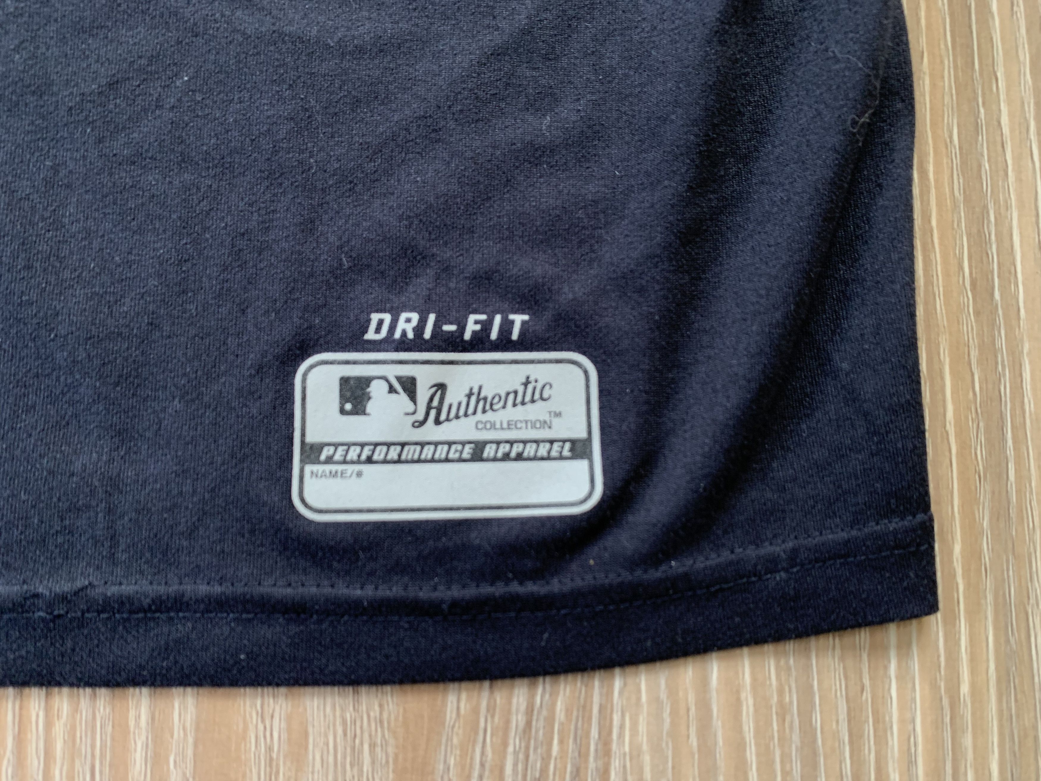MLB × New York Yankees × Nike Nike New York Yankees Big Logo Black T Shirt 2022 Size US M / EU 48-50 / 2 - 6 Thumbnail