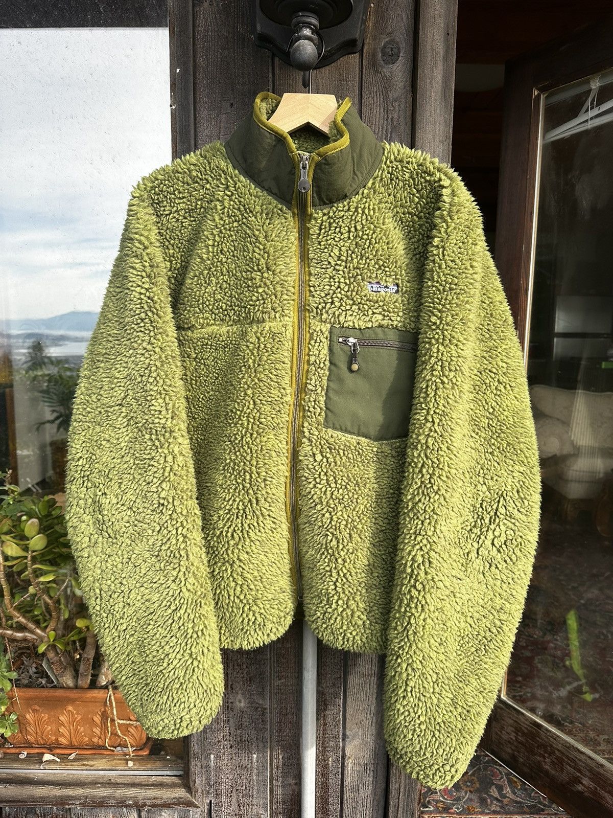 Patagonia × Vintage 2004 Patagonia Retro-X Deep Pile Fleece Jacket 