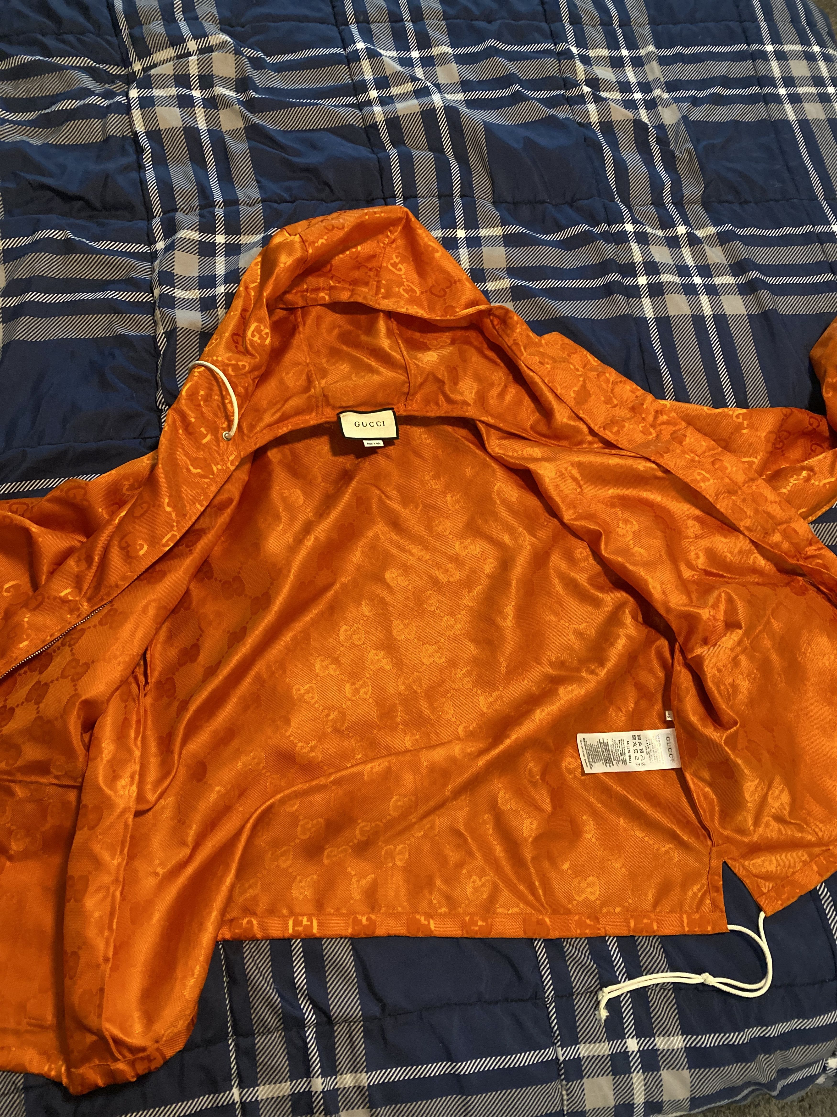 Gucci Gucci Off The Gr Orange Jacket – Size 46 Size US S / EU 44-46 / 1 - 2 Thumbnail